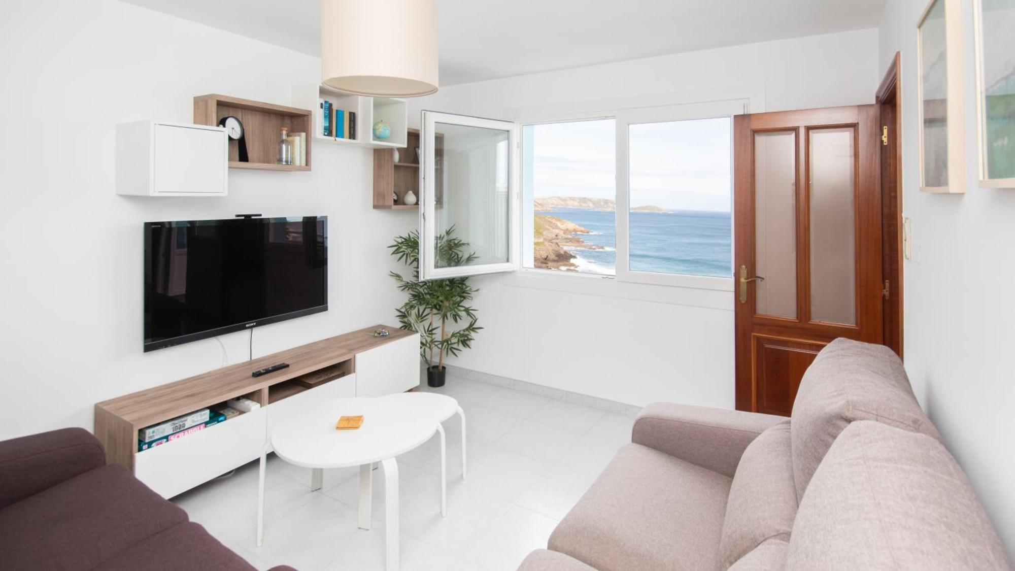 Ag Apartamento Nordes Malpica Primera Linea Playa 외부 사진