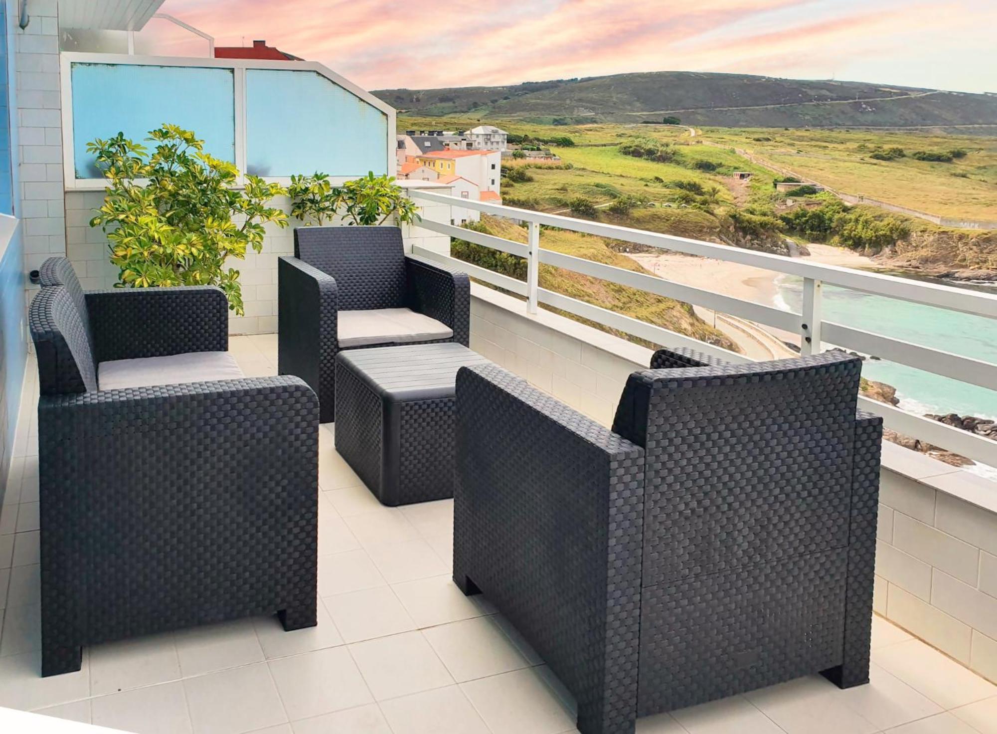 Ag Apartamento Nordes Malpica Primera Linea Playa 외부 사진