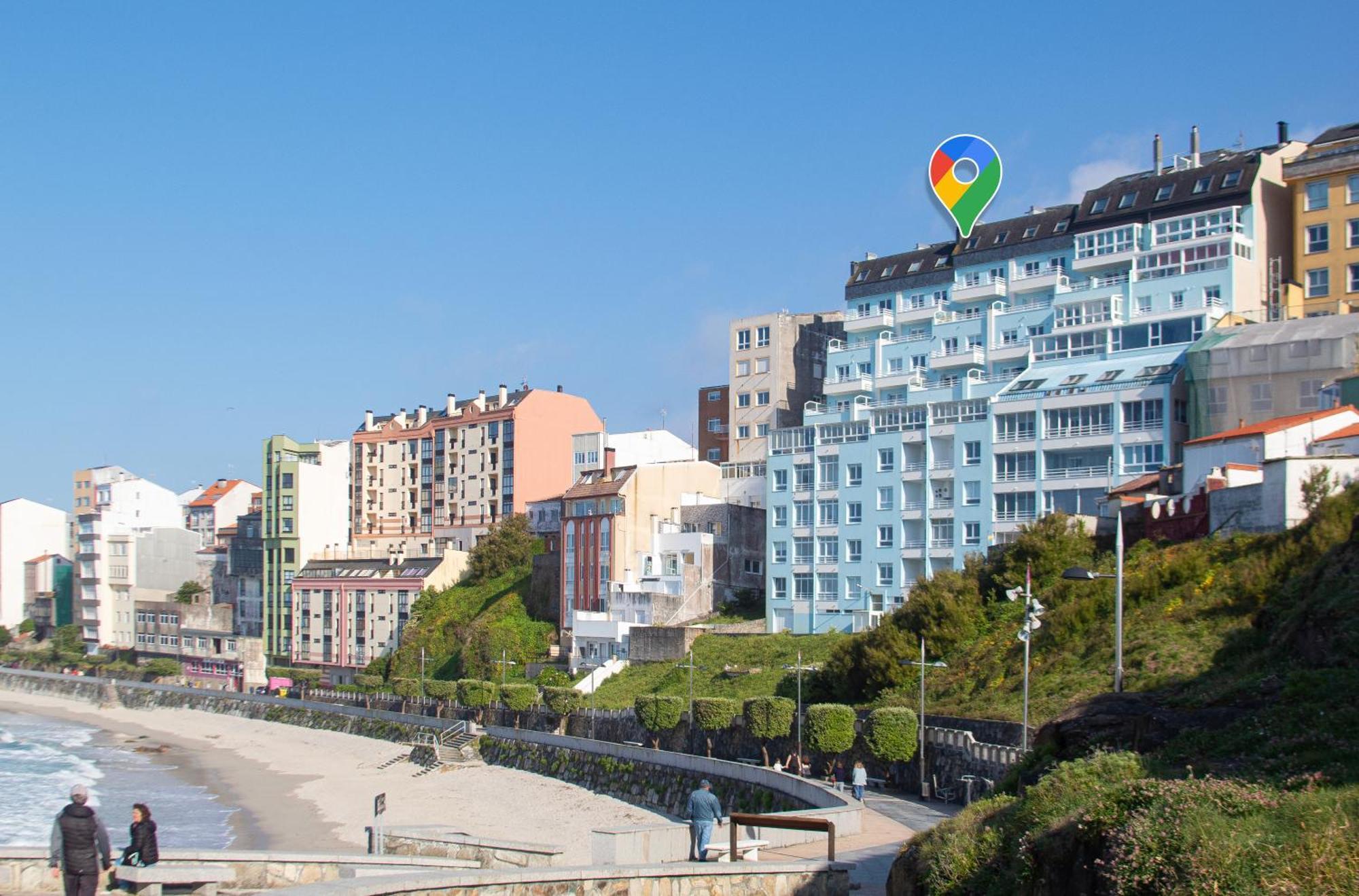 Ag Apartamento Nordes Malpica Primera Linea Playa 외부 사진